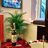 LAS SŁUPSKI PREMIUM LOVE APARTAMENT A5 - - Wifi Netflix Smart TV50 - - salon - - sypialnia - - pełna kuchnia - - salon kąpielowy z TV i dwuosobowa wanna - - wysoka jakość za niską cenę - - zapraszamy, viešbutis mieste Słupsk