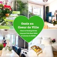 Oasis au Coeur de Ville, hotel in Le Plessis-Robinson