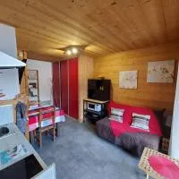 Chaleureux 2 pièces avec terrasse à Seez, hotel em Séez