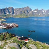 Lofoten panoramic luxury home with sauna