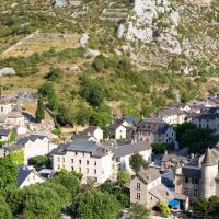 Hôtel des Bateliers: La Malène şehrinde bir otel