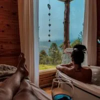 Cabana Refúgio - Pousada Colina dos Ventos, hotel Urubiciben