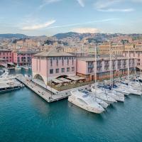 a group of boats are docked in a harbor at NH Collection Genova Marina, Genoa