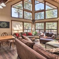 Munds Park Cabin with Wraparound Porch and Fire Pit!