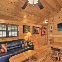 Cozy Anchors Away Cabin Hideaway with Fire Pit!