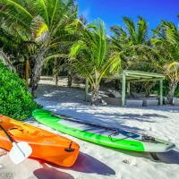 All-inclusive beachfront villa in Sian kaan-5, hotel v destin&aacute;cii Tulum