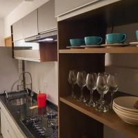 Apartamento novo , poucos metros da praia com WI FI，烏巴圖巴Praia Pereque-Mirim的飯店