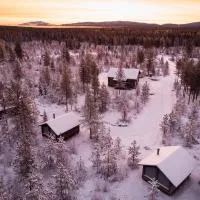 Viesnīca Polar Lights Lodge pilsētā Levi