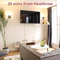 The Mulberry- CliffordCo Serviced Accommodation Windsor, 1 Bedroom Apartment, Up to 4 Guests and Balcony