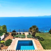 Villa Paraíso Perdido, wifi, piscina, Bbq, aire acondicionado, garaje, increíble atardecer frente al mar