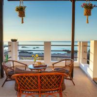 Tsampika's Beachfront House in Stegna, Hotel in Archangelos