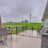 Millersburg Home with Covered Porch and Fire Pit!