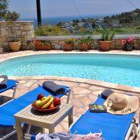 Loggos Seaview Cottage with Pool by Konnect