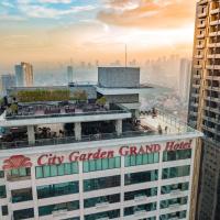 a city garden grand hotel on the top of a building at City Garden Grand Hotel, Manila