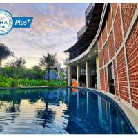 Viesnīca Atom Phuket Hotel -SHA Plus pilsētā Naijanga pludmale