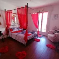 chambres d hôtes Le labyrinthe du peintre, хотел в Bransat