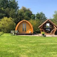 River View Log Cabin Pod - 5 star Glamping Experience, hotel blizu aerodroma Aerodrom City of Derry - LDY, Muff