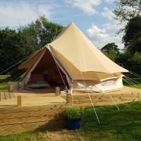 Glamourous Glamping Bell Tent