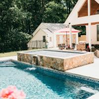 Oasis of Martinsville Pool Private Guest House