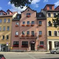 Hotel Weltrich, hotel em Saalfeld