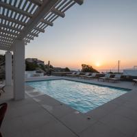 Villa Petra Mare above Mykonos town Private pool