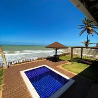 Casa beira-mar com piscina na Barra de Camaratuba, hôtel à Mataraca