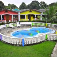 Rainbow Village, hotell i nærheten av Golosón internasjonale lufthavn - LCE i La Ceiba