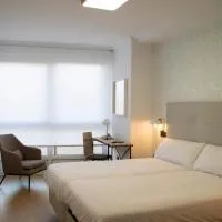 Alda Orzán, hotell sihtkohas A Coruña