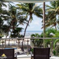 Rosy Sea Front Beach Condo, hotel em Bamburi Beach, Bamburi