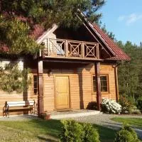 Kaszubskie Zacisze dom nad jeziorem, sauna, balia ogrodowa, hotell i Lipusz