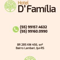 HOTEL D'FAMÍLIA LTDA, hotel em Ijuí