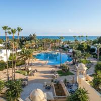 an aerial view of a resort with a swimming pool at Steigenberger Marhaba Thalasso Hammamet