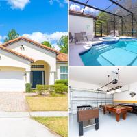 Near Disney Villa with Game Room, hotel in Downtown Kissimmee, Kissimmee