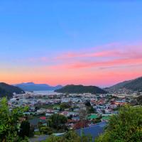 Picton Hilltop Apartment, hotel perto de Picton Aerodrome - PCN, Picton