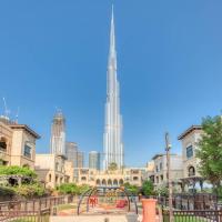 Tranquil Corner - Souq al Bahar, Burj Khalifa view