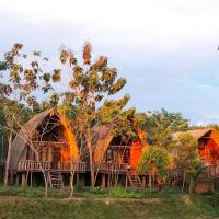 Rice straw Green lodge- resort, hotel in Quan Tom