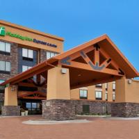 a rendering of a hotel building with a slide at Holiday Inn Express and Suites Great Falls, an IHG Hotel