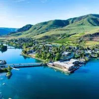 Chelan में, होटल Grandview Lake Chelan- Waterfront View, Pool, Hot tub, Golf, 1 Min To Downtown