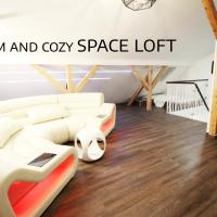 SECRET HIDEAWAYS Space Loft Wohndesign auf 2 Etagen l 450m bis Uni, hotell i Neudorf-Nord i Duisburg