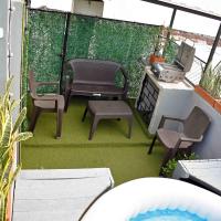 Apartamento loft privado con terraza y jacuzzi