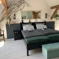Romantische Wohnung Bauernhof, 100m2 offenes Dachgeschoss, hotel di Auhausen