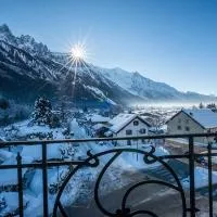 Eden Hotel, Apartments and Chalet Chamonix Les Praz, hotelli Chamonix Mont Blanc'ssa