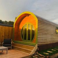 Rural self contained cosy pod house.