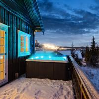 Skeikampen cabin with mountain view, jacuzzi and 8 bedrooms