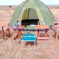 Amanya Double Pitch Tent with Mt Kilimanjaro View，安博塞利Amboseli Airport - ASV附近的飯店