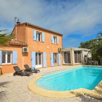 Awesome Home In Montignargues With 3 Bedrooms, Wifi And Outdoor Swimming Pool