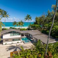 Hawaiian Dream - Beachfront Oceanfront paradise, villa, hotel in Kailua