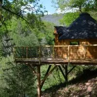 Ma cabane en Aveyron, khách sạn ở Conques-en-Rouergue