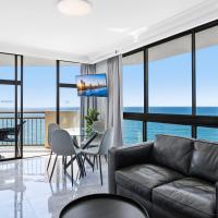 MadeComfy Surfers Paradise Studio with Ocean Views, hotel in Gold Coast
