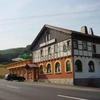 Hotel Brückenmühle, hotell sihtkohas Meiningen